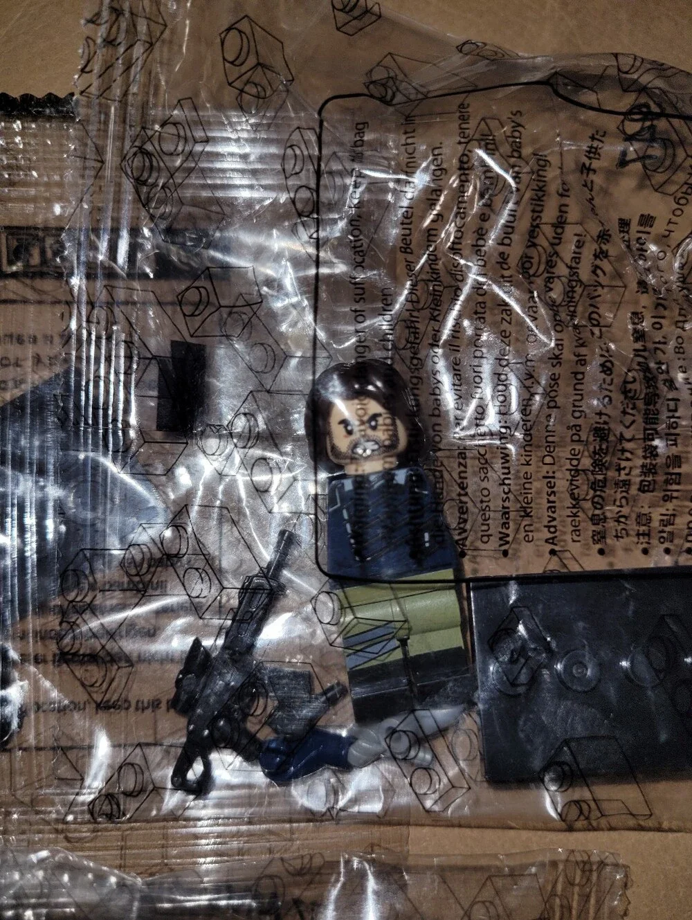 New Marvel Bucky/Winter Soldier 6 Variant Minifigure Set